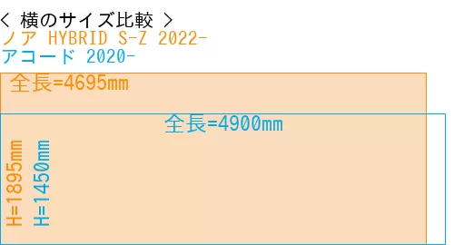 #ノア HYBRID S-Z 2022- + アコード 2020-